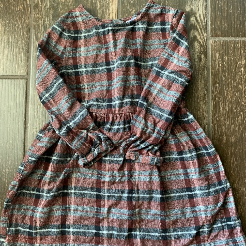 Girls Carters plaid dress
